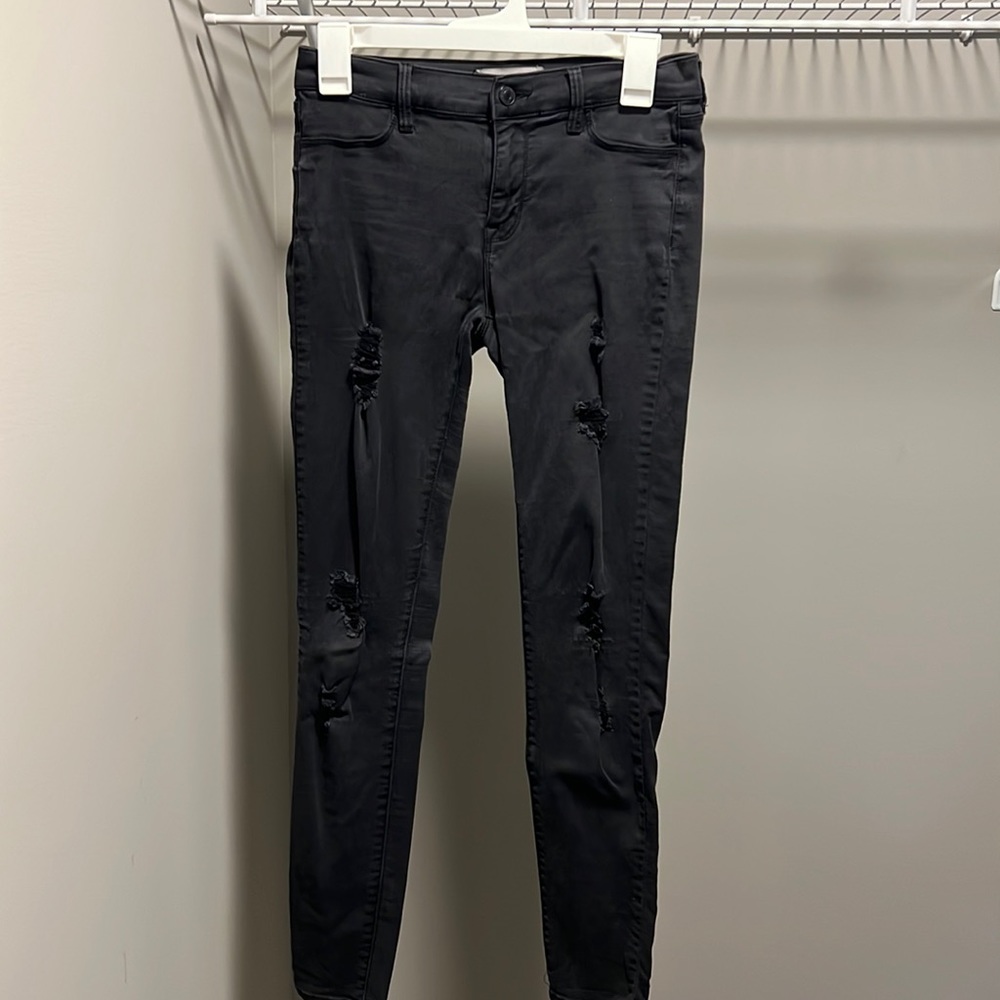 PacSun Black Super Stretch Skinny Jeggings in Size 25